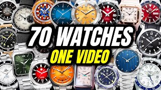 Reviewing 70 Watches In Just 15 Minutes