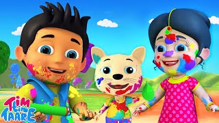 Holi Aa Gayi, होली आ गई, Hindi Rhyme for Kids by Tim Tim Taare