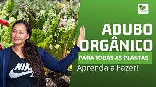 Super ADUBO ORGÂNICO Simples para todas as plantas