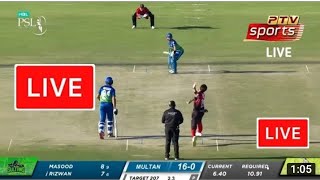 🔴LIVE Pakistan Super League | PSL | Lahore Qalandars VS Multan Sultans | Match 17 | Live