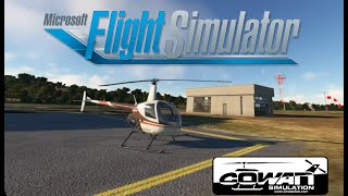 The best helicopter in MFS2020? CowanSim Robinson R22 review.