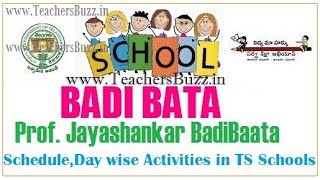 'Prof. Jaya Shankar BadiBata'  | RC.1056 BadiBata Programme Guidelines, Activities 4th June to 11th