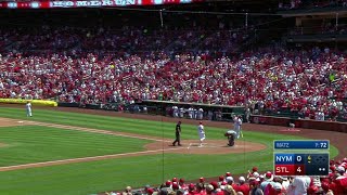 NYM@STL: DeJong crushes a solo home run to left field