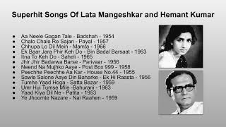 Duets Of Lata Mangeshkar and Hemant Kumar | Superhit Songs Of Hemant Kumar