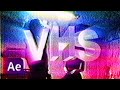 The BEST VHS Effect (After Effects Tutorial) *Free VHS pack*