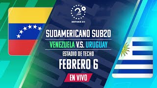 VENEZUELA VS URUGUAY SUDAMERICANO SUB 20 EN VIVO