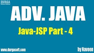 Adv Java-JSP-Part 4