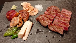 高級ホテルでディナー。食後は、最上階のバーで、お楽しみ！#高級ホテル#ディナー