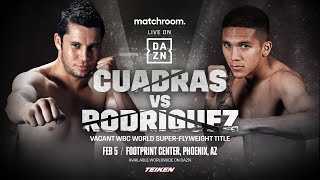 Carlos Cuadras vs. Jesse Rodriguez Before The Bell Undercard Stream