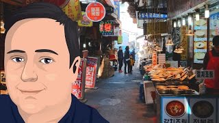 Food Exploring at Namdaemun Market in Seoul (Korea Travel Vlog Ep2)