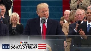 President Donald Trump's Inaugural Address (Full Speech) | NBC News
