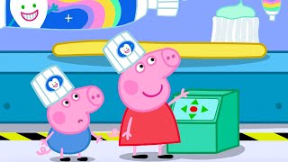 The Toothpaste Factory! 🪥 | Peppa Pig Tales Full Episodes