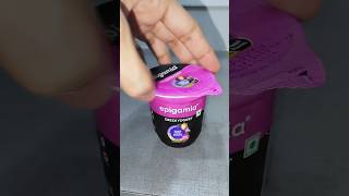 Epigamia Greek Yogurt ASMR #shorts #shortvideo #youtubeshorts #asmr #chocolate #sweet #candy #food