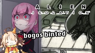 Calli and Gigi got bogos binted into the space |  『Hololive』