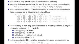 SENG 475 Lecture 34 (2019-07-24) — Vectorization