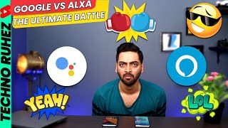 What Google Thinks About Alexa 😂 | Google vs Alexa | Funny Questions & Answers #shorts