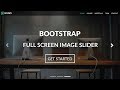 Build A Responsive Bootstrap Website A Full Screen Image Slider using Bootstrap 4, HTML5 & CSS3