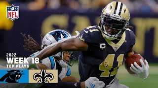 New Orleans Saints Top Plays vs. Carolina Panthers | 2022 Regular Season Week 18