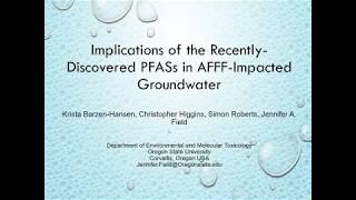 Implication of PFAS Precursors at AFFF Impacted Sites