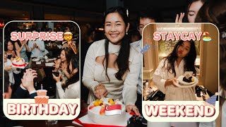 BIRTHDAY SURPRISE VLOG l 🇸🇬Singapore Diaries: Surprise Shangri-La Staycation🤩🏖️ & Wedding💒