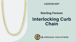 Sterling Forever Interlocking Curb Chain Review