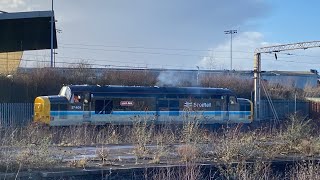 37 409 0Z37 Shunting 22/01/24 @Crewe