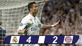 Real Madrid vs Bayern Munich 4-2 - UCL 18/04/2017 HD