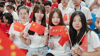 武汉大学2023开学典礼：歌唱祖国︱Wuhan University, China