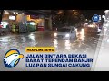 Jalan Bintara Bekasi Barat Terendam Banjir Luapan Sungai Cakung