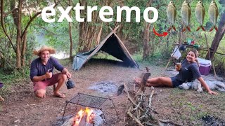 Acampar no calor extremo!Enfrentamos os dias mais quentes nas pescarias do Sul!