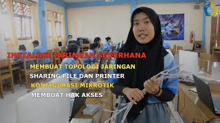 UKK TKJ PAKET 2 TAHUN 2022 (Instalasi Jaringan, Sharing File dan Printer,Konfigurasi Mikrotik )