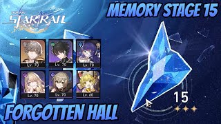 Honkai: Star Rail - Forgotten Hall - Memory Stage 15