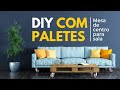 Mesa de Centro de Paletes DIY para a Sala