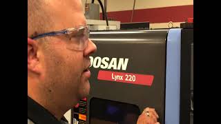 Doosan Lathe Setup