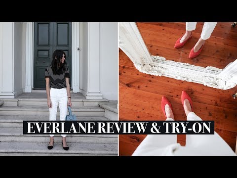 Everlane Review & Try-On Part 2 – Tops, Denim, Shoes & Dresses Mademoiselle