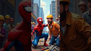 Evolution of Spider-Man: Spiderman \u0026 Worker #avengers #marvel #spiderman #shorts Eps. 5