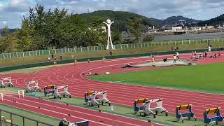 2021/10/17東部記録会　男子200ｍ　3組