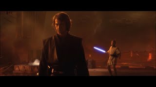 Anakin Skywalker vs Obi-Wan Kenobi Part 1 [4K HDR] - Star Wars: Revenge of the Sith