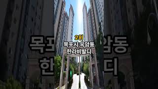 [구독자요청]목포에서 가장 비싼 아파트 순위는? #평화광장에메랄드퀸 #하당풍경채어바니티 #한국아델리움 #한라비발디 #중흥S클래스센텀뷰 #top5 #목포아파트