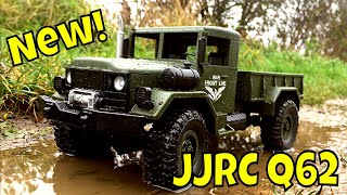 New JJRC Q62. Review \u0026 Test. Budget 1/16 RC Military Truck Review. Gearbest.