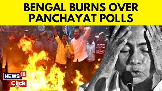 West Bengal Panchayat Election 2023: Violence Grips The State, Shops Shut In Bhangar | News18