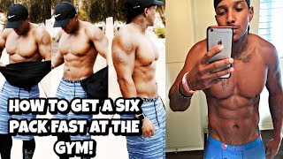 Abs & Obliques Workout: How to get a SIX PACK fast at the gym!!!