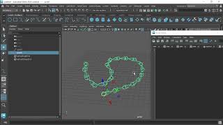 Create joint chain on curve | MEL | Maya