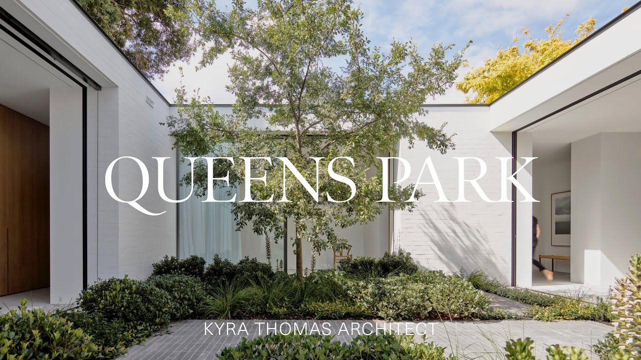 An Architect's Own Minimalist Oasis in the Inner Suburbs (House Tour)