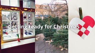 Getting ready for Christmas | decorating home, buying Christmas tree and enjoying the Christmas vibe