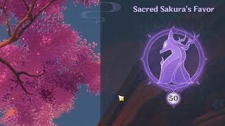 LVL 50 Sacred Sakura Tree - \