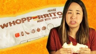 People Try Burger King’s Whopperrito