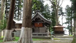 伊勢宮・・境内林が町の天然記念物・・中之条町／群馬