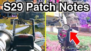 Apex Legends Overclocked OFFICIAL Patch Notes (Season 29 Buffs & Nerfs)