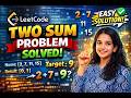 LeetCode Two Sum Problem Explained | Easy Solution in Java